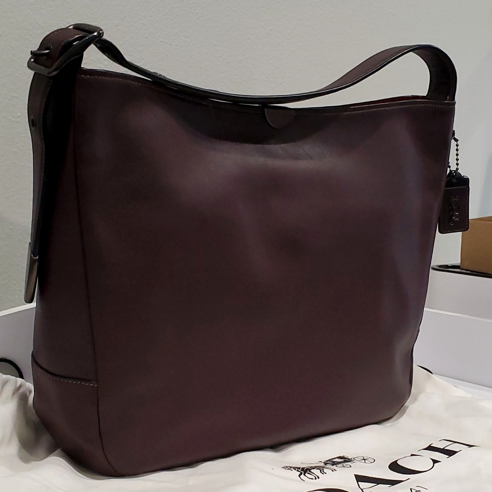 Coach 1941 Bedford Large Hobo Oxblood Bag - Picture 3 of 15